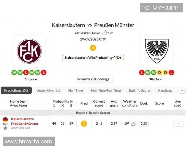 德乙激战凯泽斯劳滕主场迎战德累斯顿争夺关键积分